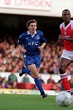 Peter Beardsley of Everton in action at Arsenal in 1991. | Everton ...