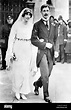 Harold Macmillan Lady Dorothy Cavendish - Wedding Day - 1920 Stock Photo - Alamy
