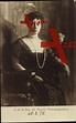 Xenija Alexandrowna Romanowa von Russland, Sitzportrait, Perlenkette | xl