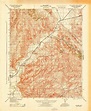1943 Cholame, CA - California - USGS Topographic Map | Topographic map ...