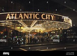Atlantic City casino by night Miraflores Lima Peru Stock Photo - Alamy