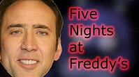 Nicholas Cage Plays - Five Nights At Freddy's - YouTube