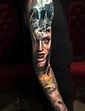 Color Sleeve Tattoo by Arlo DiCristina - Tattoo Insider