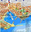 Map of Monte Carlo, Monaco
