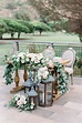 Sweetheart table at The Ranch Laguna Beach | Head table wedding ...