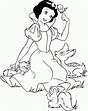 Dibujos de Blancanieves y los siete enanitos para colorear e imprimir ...