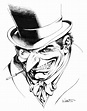 The Penguin by Kevin West | Dc comics art, Batman artwork, Batman drawing