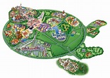 Mapa y plano de Disneyland París y Walt Disney Studios