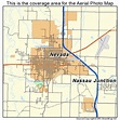 Aerial Photography Map of Nevada, MO Missouri