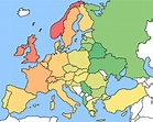 Map of Europe - 7th Grade Geography Diagram | Quizlet