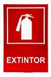 Señaletica Extintor Solo Vinilo Adhesivo 20x30cm - $ 1.650 en Mercado Libre