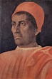 Portrait of Cardinal Carlo de' Medici - Andrea Mantegna - WikiArt.org ...