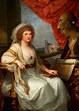 1789 Duchess Anna Amalia of Saxe-Weimar-Eisenach by Angelica Kauffmann ...