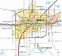 City Map Of Amarillo Texas - Free Printable Maps