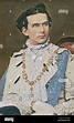 Postcard: King Ludwig II of Bavaria Stock Photo - Alamy