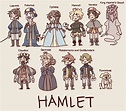 characters | Shakespeare characters, Character art, Hamlet and ophelia