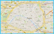 paris karte google maps Google maps paris france - Europedias