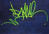 Neon Graffiti Tag by Nolan Haan | awesome graffiti tag