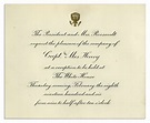 Lot Detail - Theodore Roosevelt White House Invitation From 1906