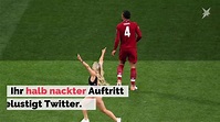 Flitzer beim Finale der Champions League – Twitter feiert die blonde ...