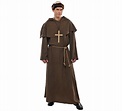 Disfraz de Fraile Franciscano para hombres en talla estándar M-L