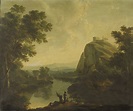 Olivia Serres (1772-1834) - Classical Landscape with Figures