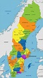 Suecia Mapa