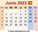 Calendario Junio 2023 En Word Excel Y Pdf Calendarpedia Monthly ...