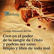 Cree en el poder de la sangre de Cristo - IMAGENES CRISTIANAS