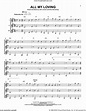Beatles - All My Loving sheet music for guitar ensemble [PDF]