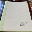 Barney Miller~ Original TV Script 1980? Stephen Sustarsic Estate Davis ...