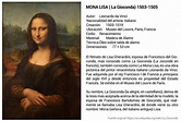 Papelería La Vuelta: La Gioconda (Mona Lisa 1503 y 1519)