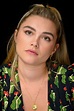 FLORENCE PUGH at Little Women Press Conference in Los Angeles 10/28 ...