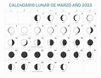 Calendario Lunar De Marzo 2023 Calendar - IMAGESEE