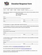 FREE 4+ Nonprofit Donation Forms in PDF | MS Word