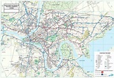 Stadtplan von Kaunas | Detaillierte gedruckte Karten von Kaunas ...