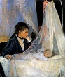 Die Wiege Mutter Kind Baby schlafen Gemälde von Berthe Morisot | Etsy