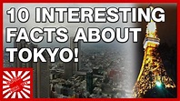 10 Interesting Facts About Tokyo Japan! - YouTube