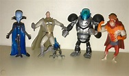2010 Dreamworks Megamind 5 Mini Action Figures Minion Brainbot Tighten ...
