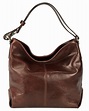 Buy Cuoieria Fiorentina Italian Leather Hobo Handbag (Brown) at Amazon.in