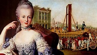 Marie Antoinette Execution Painting