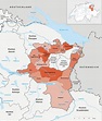 Karte Kanton St.Gallen Bezirke 2002.png (mit Bildern) | Karten, Sankt ...