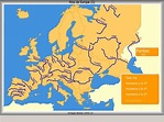 Mapas De Europa Para Colorear