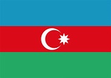 Bandeira do Azerbaijão • Azerbaijão