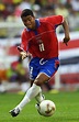 Ronald Gomez of Costa Rica in action during the Group C match against ...