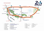 Le Mans 24 Hours Circuit Map - Le Mans Race