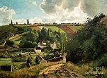 Jalais Hill Pontoise by Camille Pissarro 1867 Painting by Camille ...