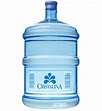 Garrafón vacío de 5gl para agua CRISTALINA