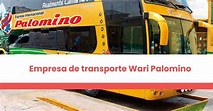 Empresa de transporte Wari Palomino | Servicios, Teléfonos y precios