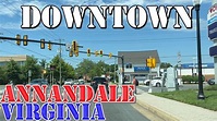 Annandale - Virginia - 4K Downtown Drive - YouTube